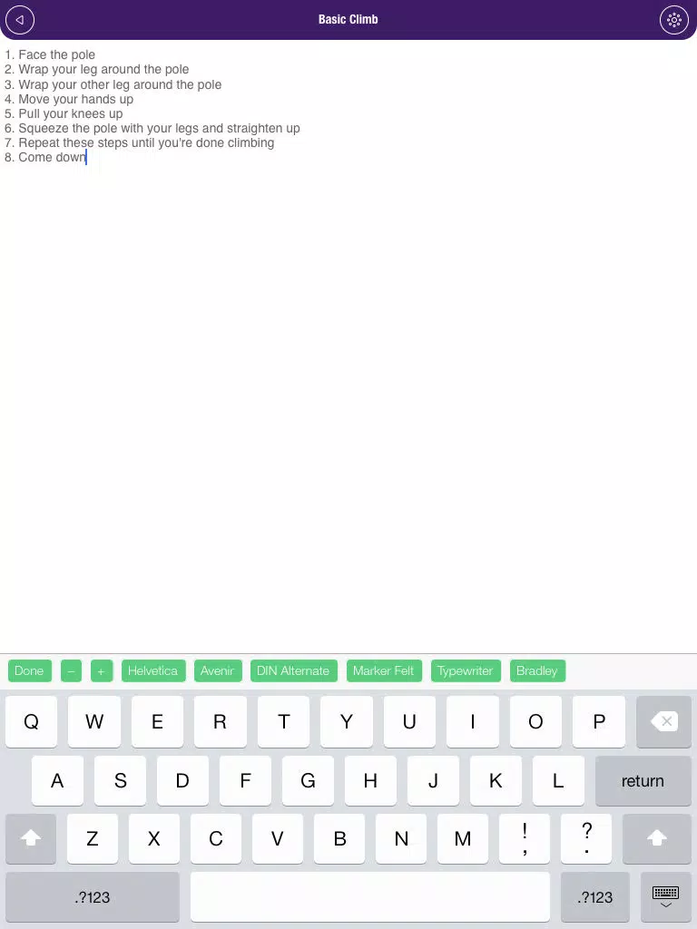Pole Dance Fitness - Full Body Workouts & Exercises iPad  Screenshots