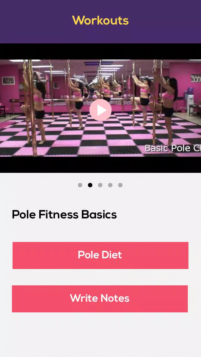 Pole Dance Fitness - Full Body Workouts & Exercises Screenshots