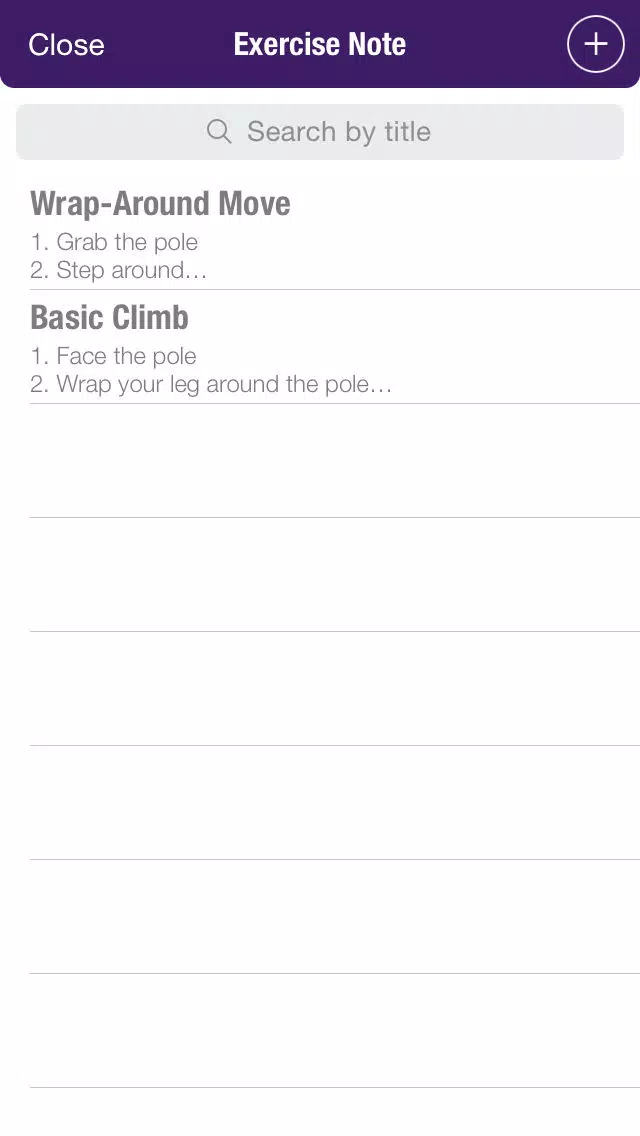 Pole Dance Fitness - Full Body Workouts & Exercises Screenshots