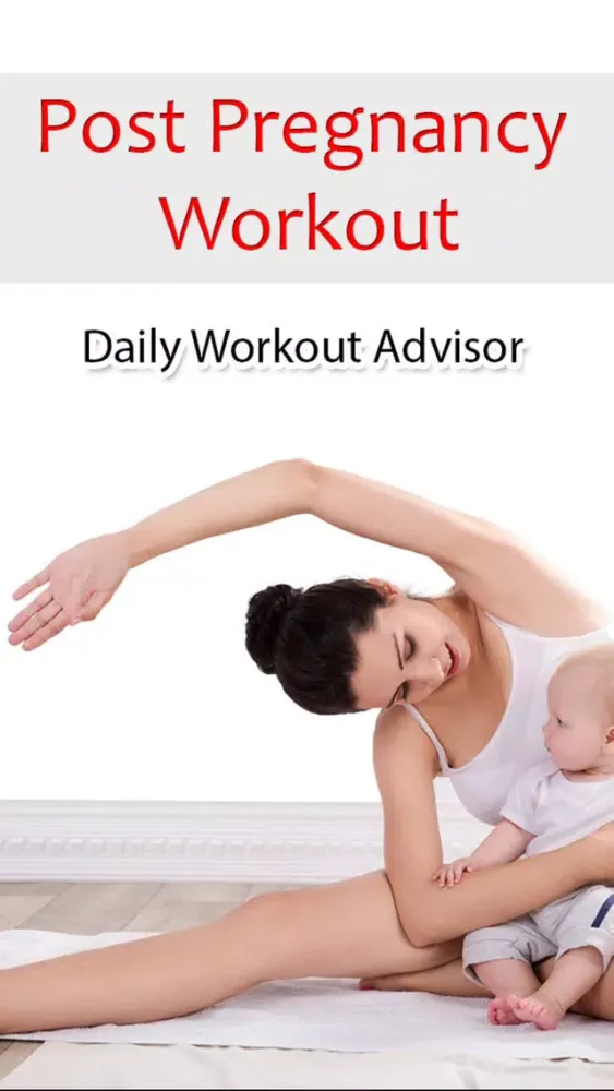 Post-Pregnancy Workouts - Diet & Exercise for Mom Ekran Görüntüleri