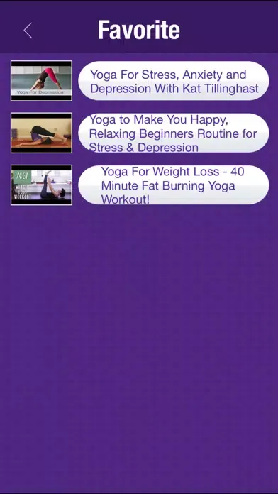 Capturas de tela do Yoga Poses for Stress Relief
