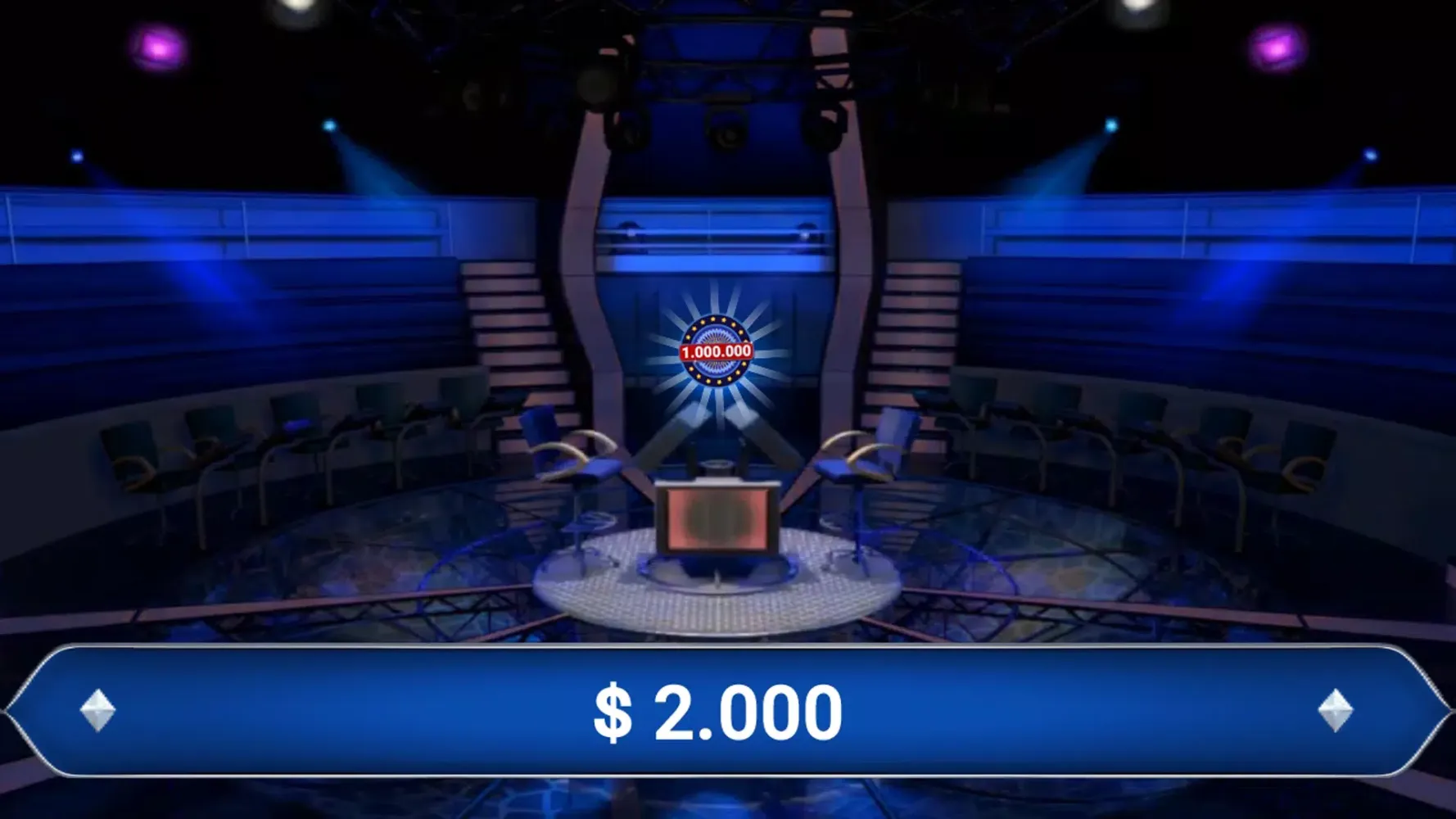 Captures d'écran de Millionaire TV