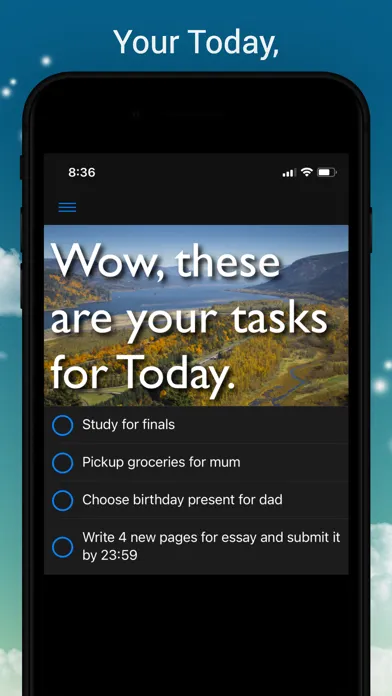 Tomorrow: Optimized To-do List应用截图