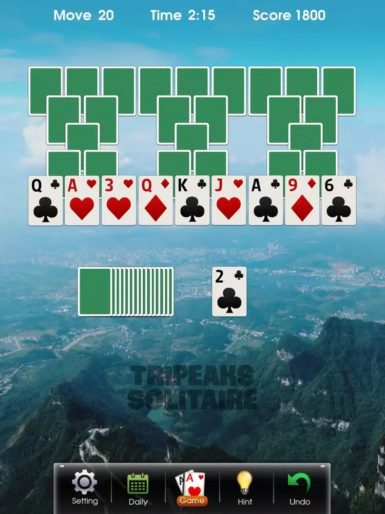 تصاویر Tripeaks Solitaire 2020 iPad 
