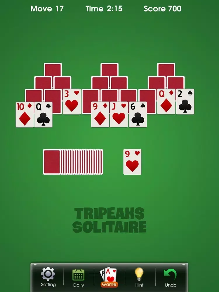 تصاویر Tripeaks Solitaire 2020 iPad 