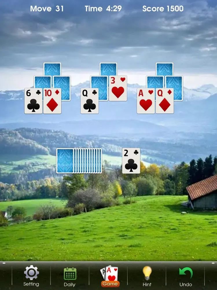 تصاویر Tripeaks Solitaire 2020 iPad 