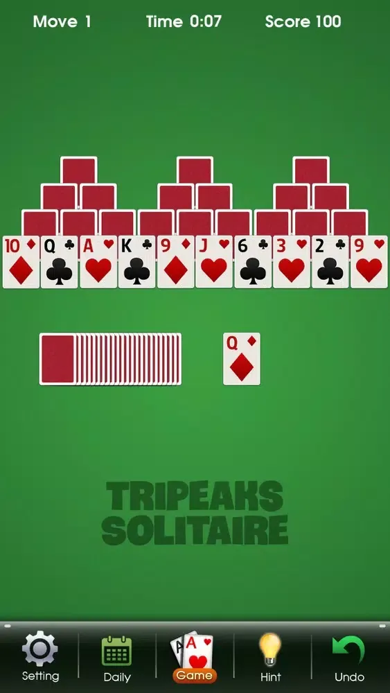 تصاویر Tripeaks Solitaire 2020