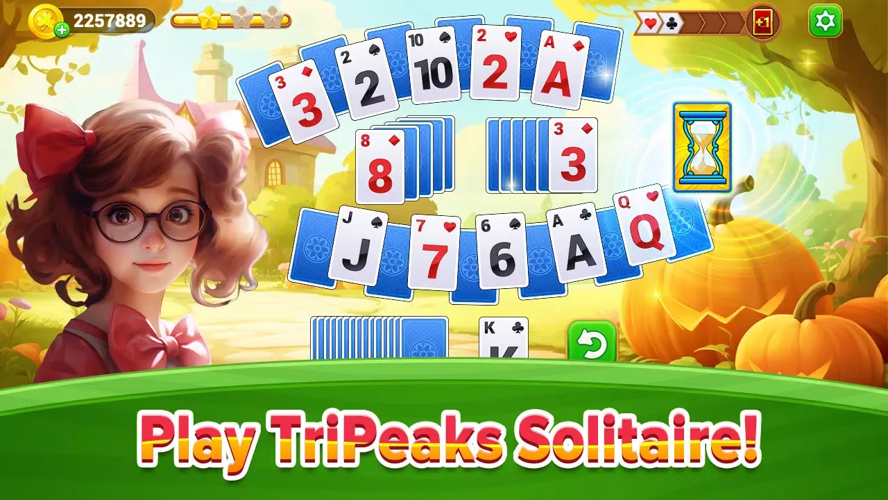 TriPeaks Solitaire Flowers Screenshots