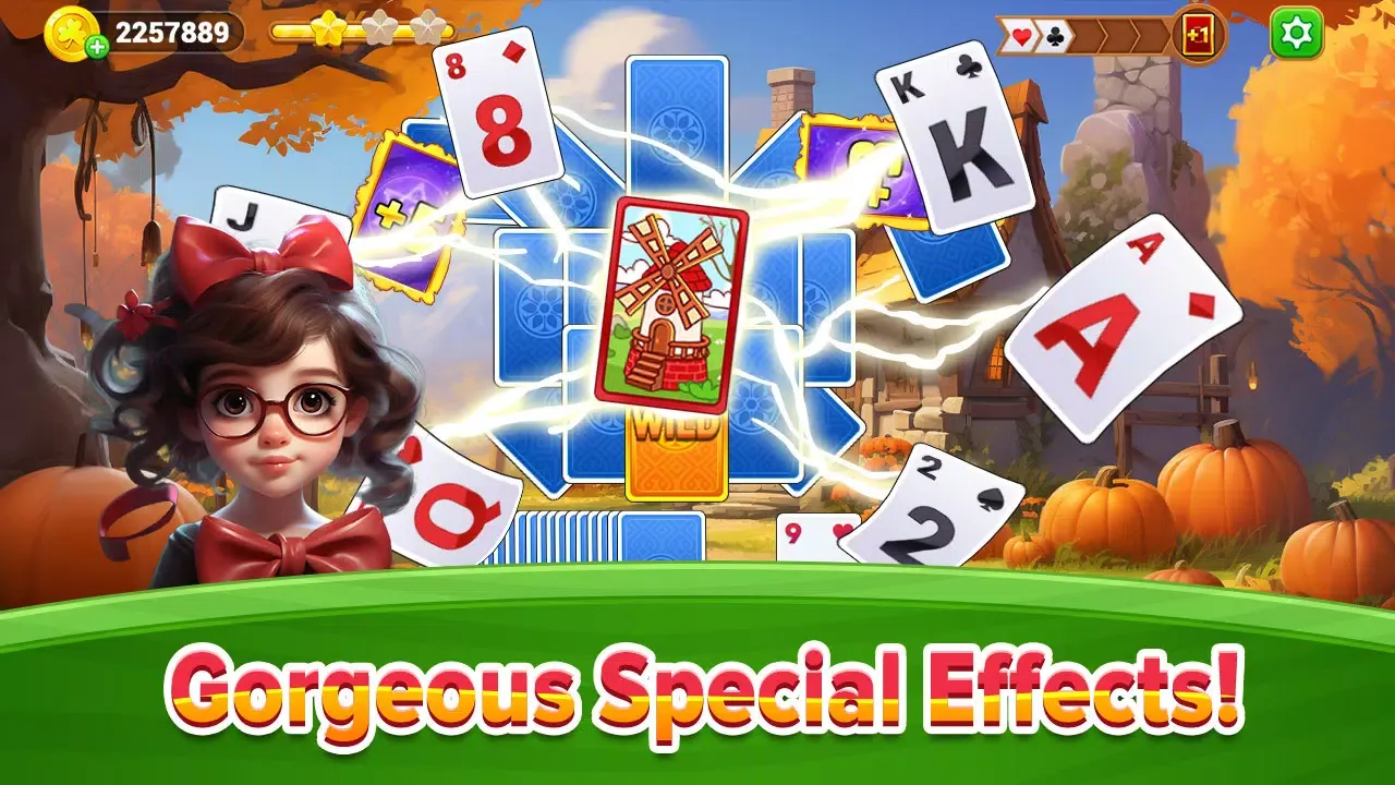 TriPeaks Solitaire Flowers Screenshots