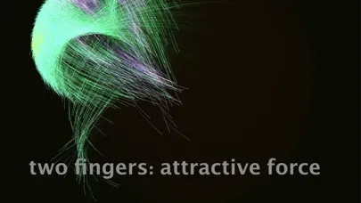 Capturas de tela do Particle Box