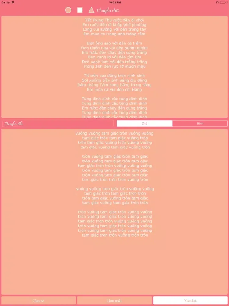 Chuyển chữ iPad  スクリーンショット