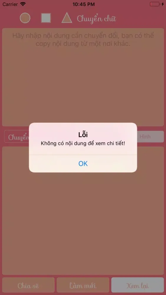 Chuyển chữ スクリーンショット