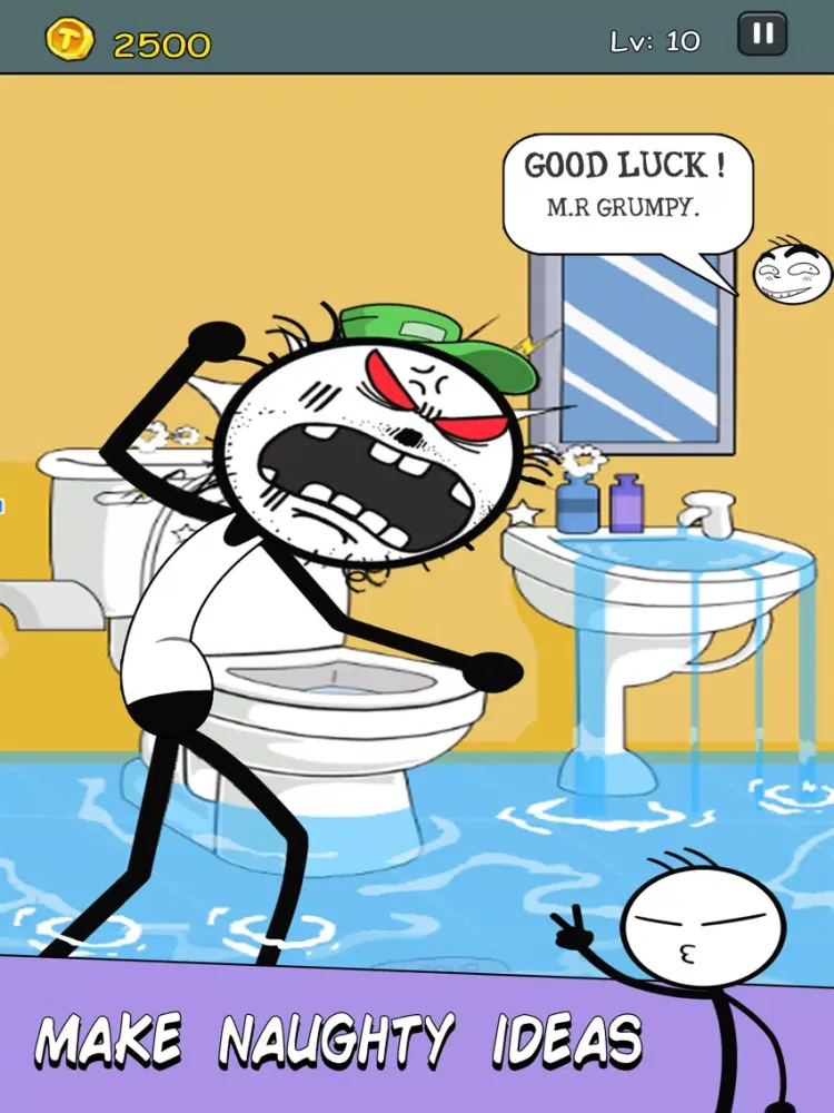 Mr Troll Story - Words Game iPad  Screenshots