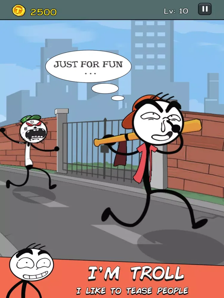 Mr Troll Story - Words Game iPad  Screenshots