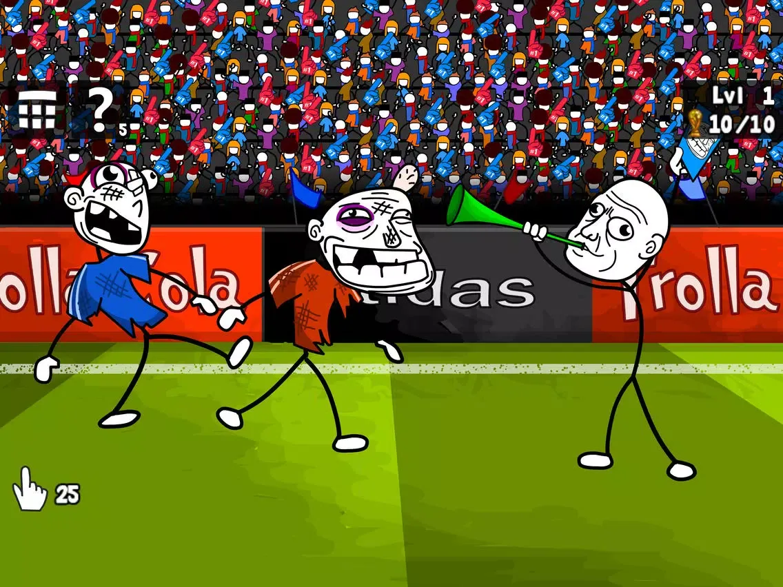 Troll Face Football iPad  スクリーンショット