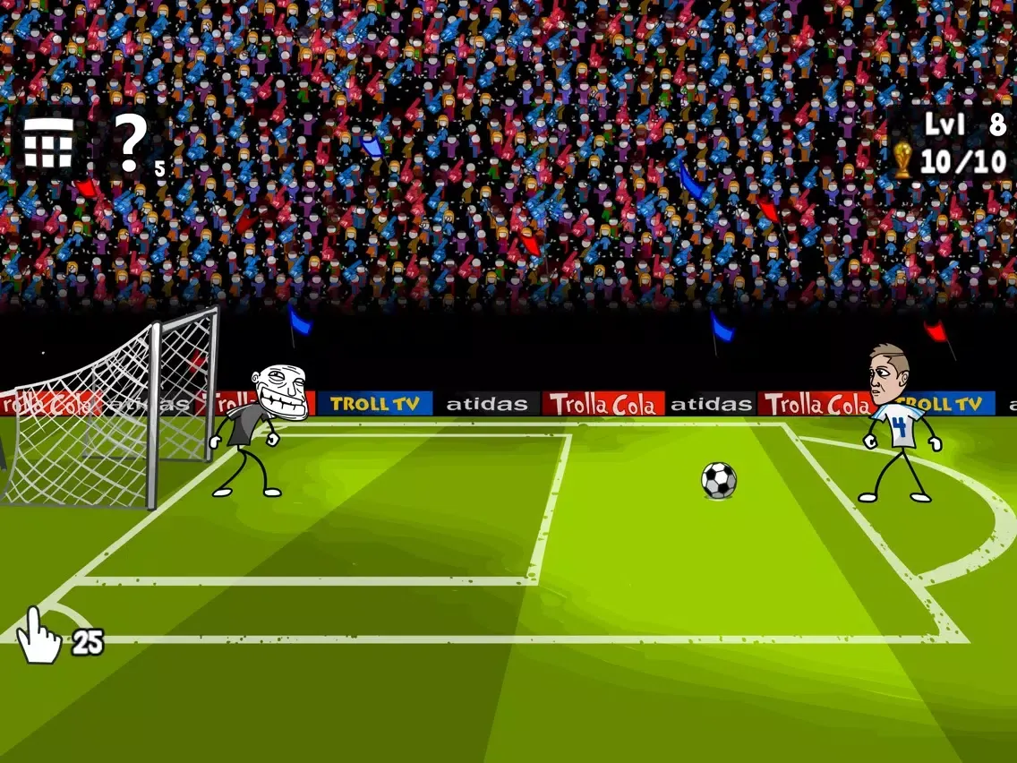 Troll Face Football iPad  スクリーンショット