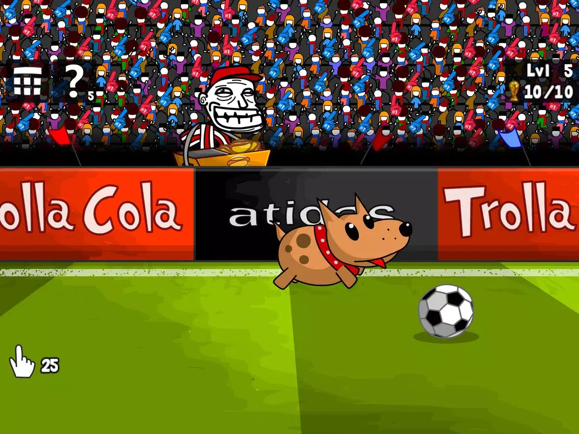 Troll Face Football iPad  スクリーンショット
