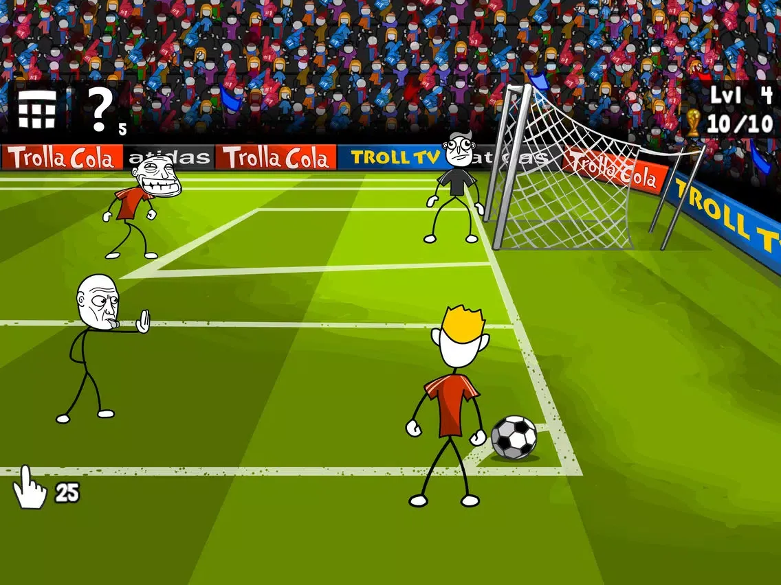 Troll Face Football iPad  スクリーンショット
