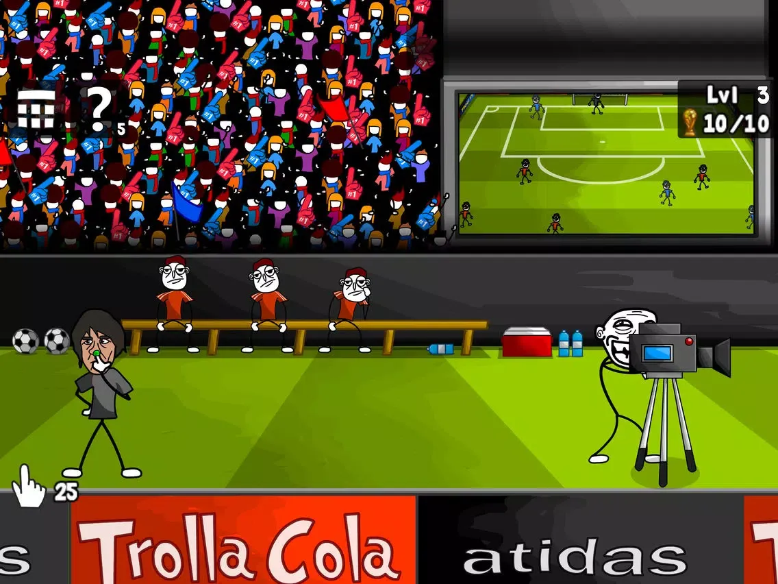 Troll Face Football iPad  スクリーンショット