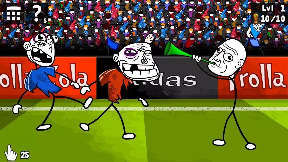 Troll Face Football スクリーンショット