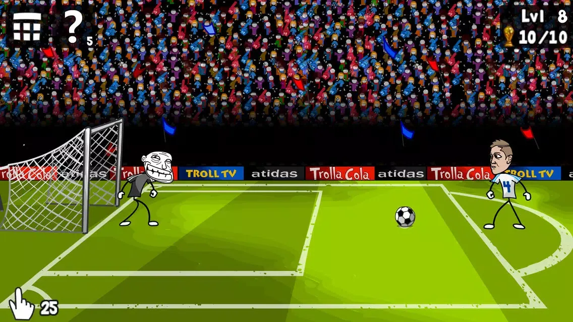 Troll Face Football スクリーンショット