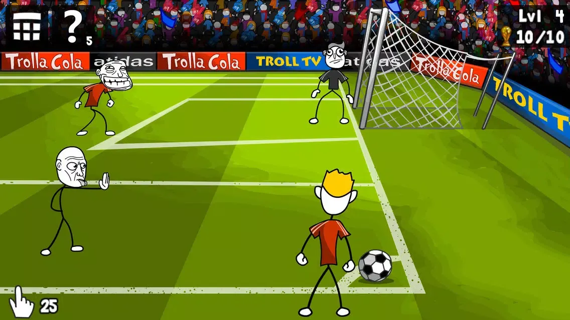 Troll Face Football スクリーンショット
