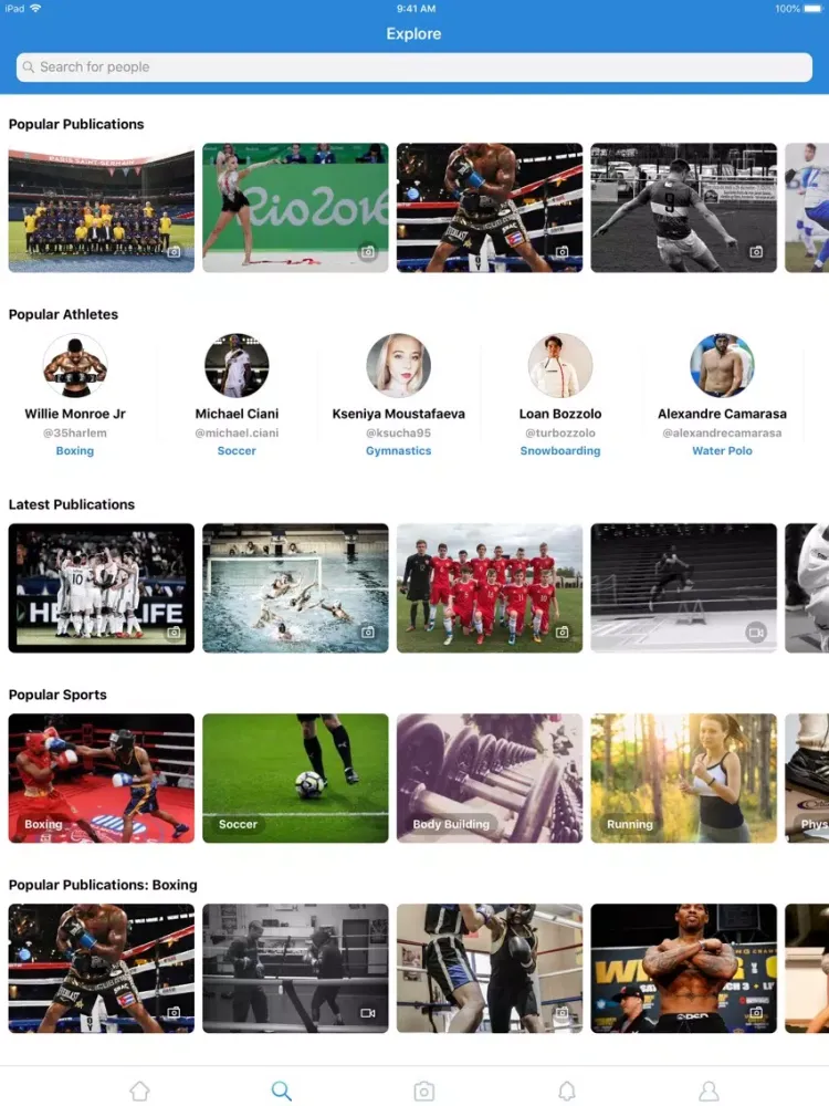 Captures d'écran de Trophiz - Sports & Athletes iPad 