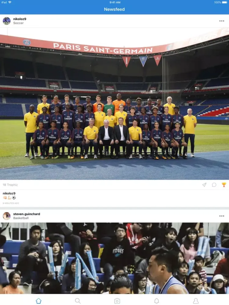 Captures d'écran de Trophiz - Sports & Athletes iPad 
