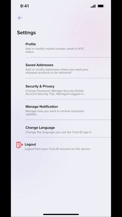 Trust Id: Fast & Secure Access 스크린샷