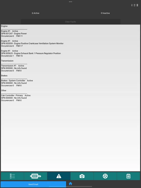 TruckConnect iPad  Ekran Görüntüleri
