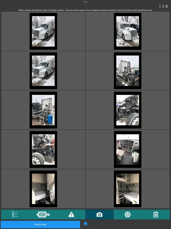 TruckConnect iPad  Ekran Görüntüleri