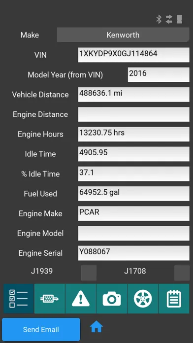 TruckConnect Ekran Görüntüleri