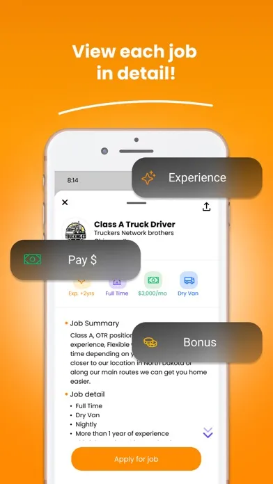 Truckers Network App スクリーンショット