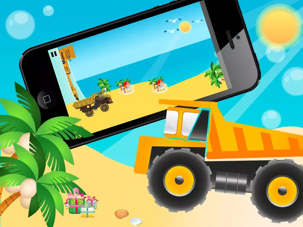 Capturas de tela do Adventure Truck: Gift delivery on the big monster road iPad 