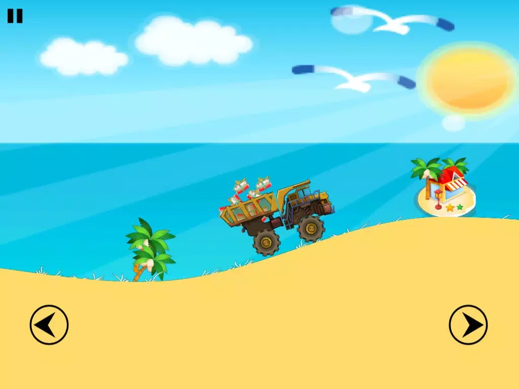 Capturas de tela do Adventure Truck: Gift delivery on the big monster road iPad 