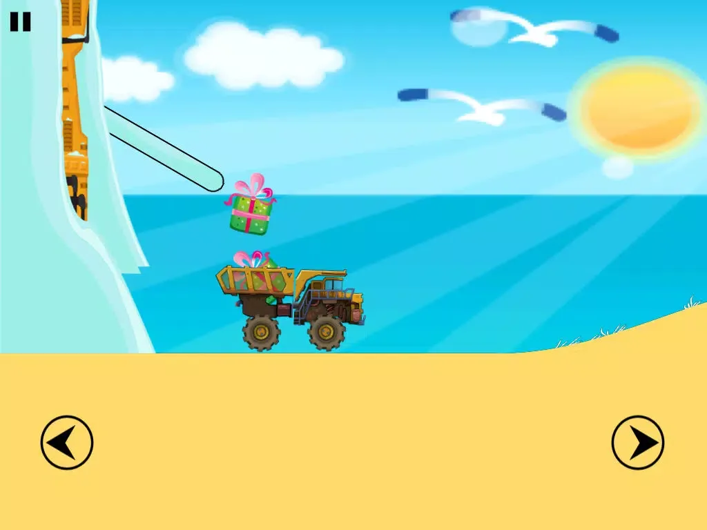 Capturas de tela do Adventure Truck: Gift delivery on the big monster road iPad 