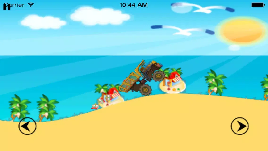 Capturas de tela do Adventure Truck: Gift delivery on the big monster road