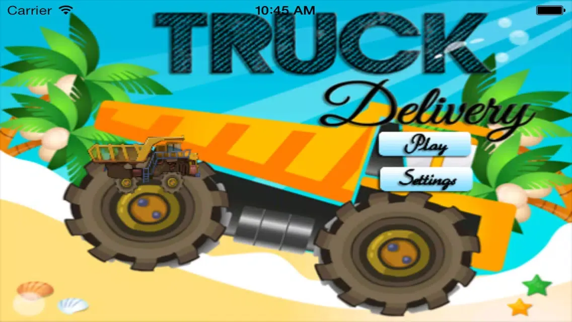 Capturas de tela do Adventure Truck: Gift delivery on the big monster road