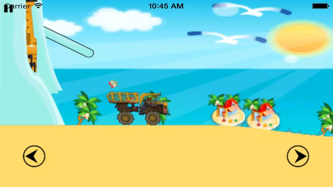 Capturas de tela do Adventure Truck: Gift delivery on the big monster road