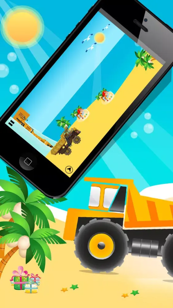Adventure Truck: Gift delivery on the big monster road 스크린샷