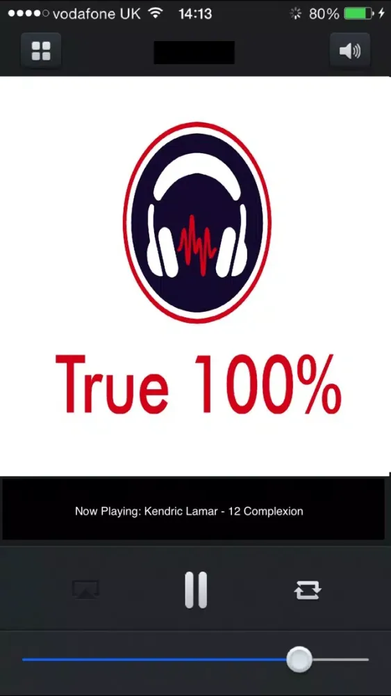 Ảnh chụp màn hình của True100