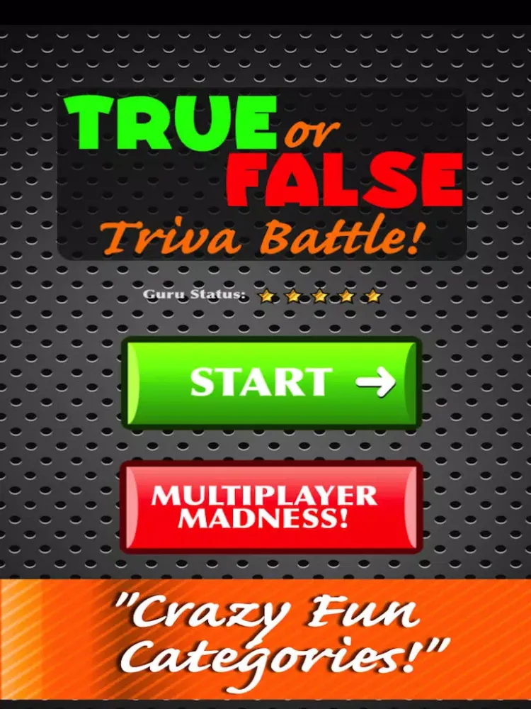 True False - Impossible Trivia Battle Free Millionaire Edition iPad  스크린샷