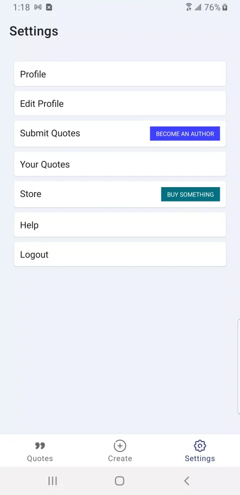 Quote Maker Ekran Görüntüleri