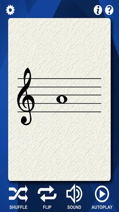 Zrzuty ekranu Trumpet Flash Cards