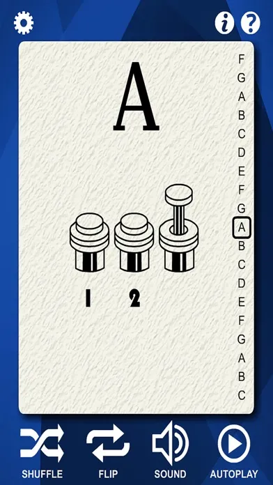 Zrzuty ekranu Trumpet Flash Cards
