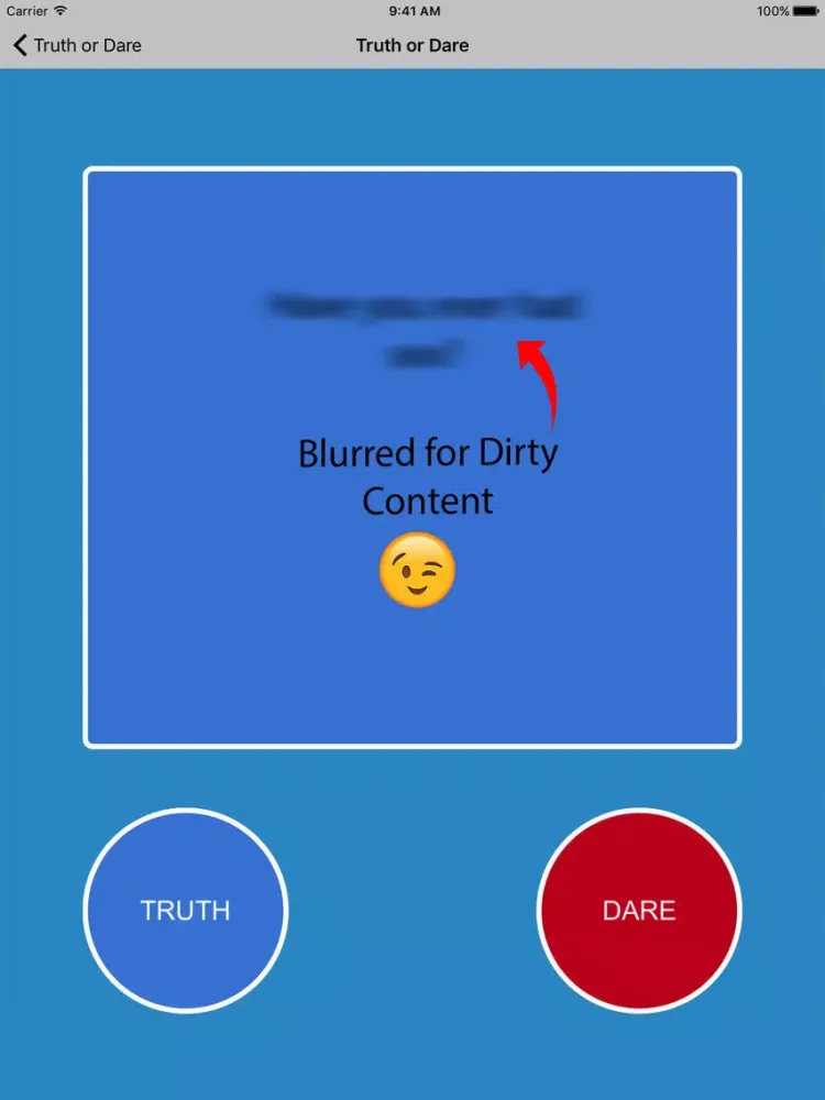 Truth or Dare - 18+ Edition iPad  स्क्रीनशॉट