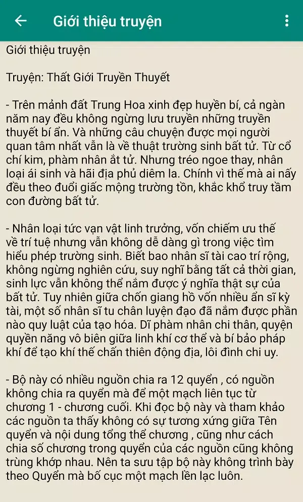صور Thất giới Truyền thuyết