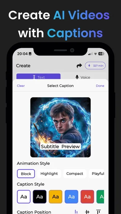 Captures d'écran de VidGen AI: AI Video Generator