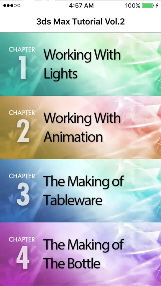 3ds Max Tutorial Vol.3 स्क्रीनशॉट