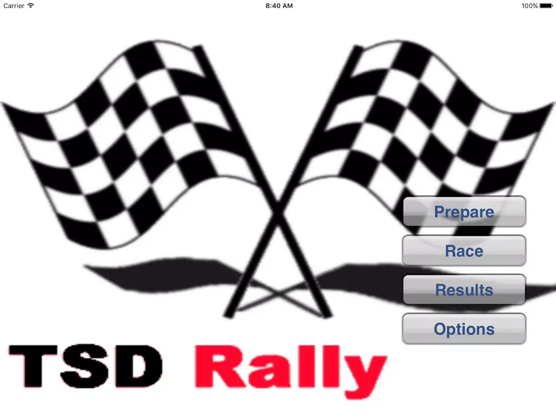 Captures d'écran de TSD Rally deluxe iPad 